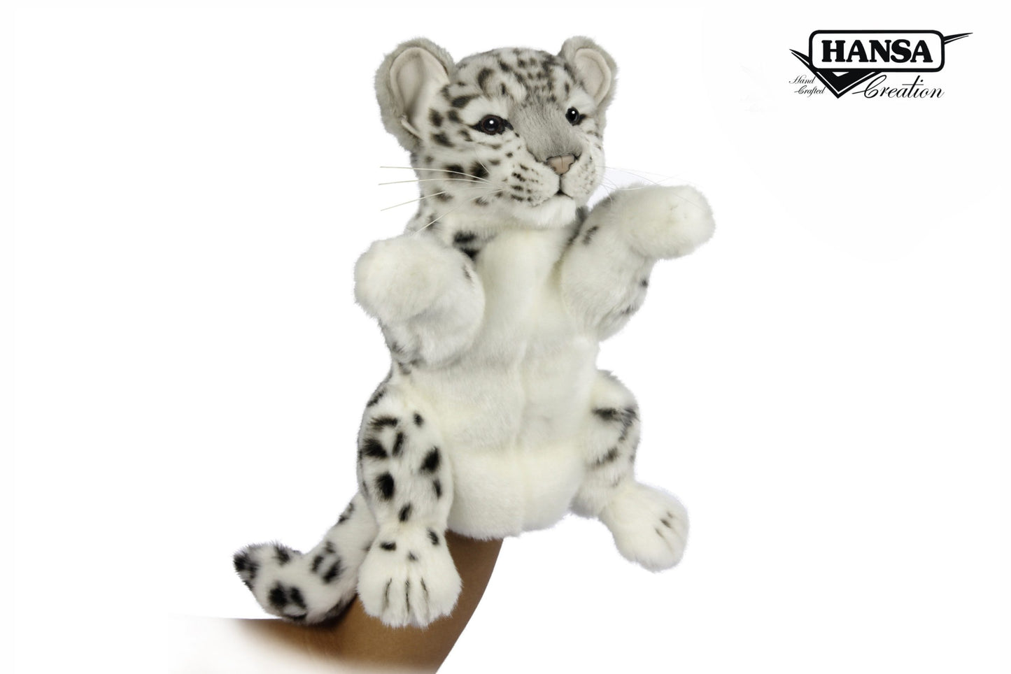 Hansa Creation Snow Leopard Puppet