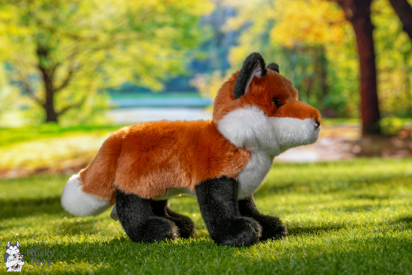 Douglas Cuddle Toys Bushy Red Fox