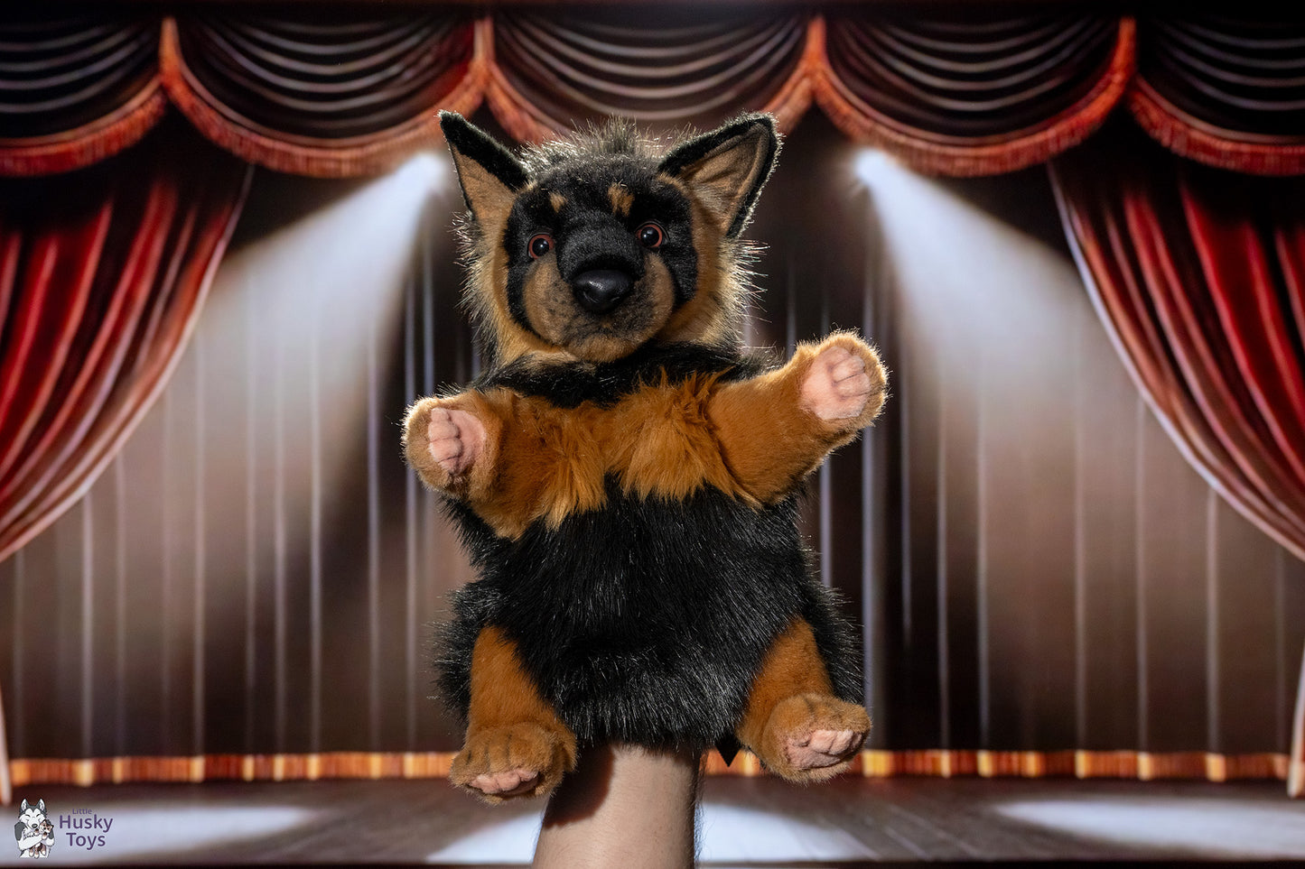 German Shepherd Puppet