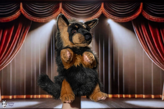 German Shepherd Puppet