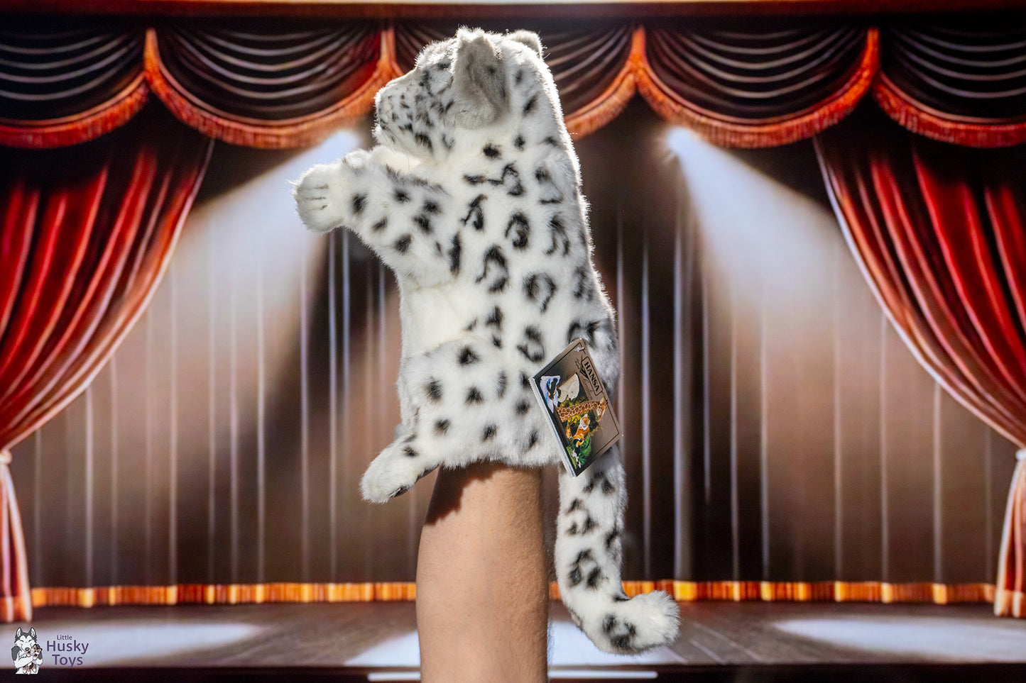 Snow Leopard Puppet