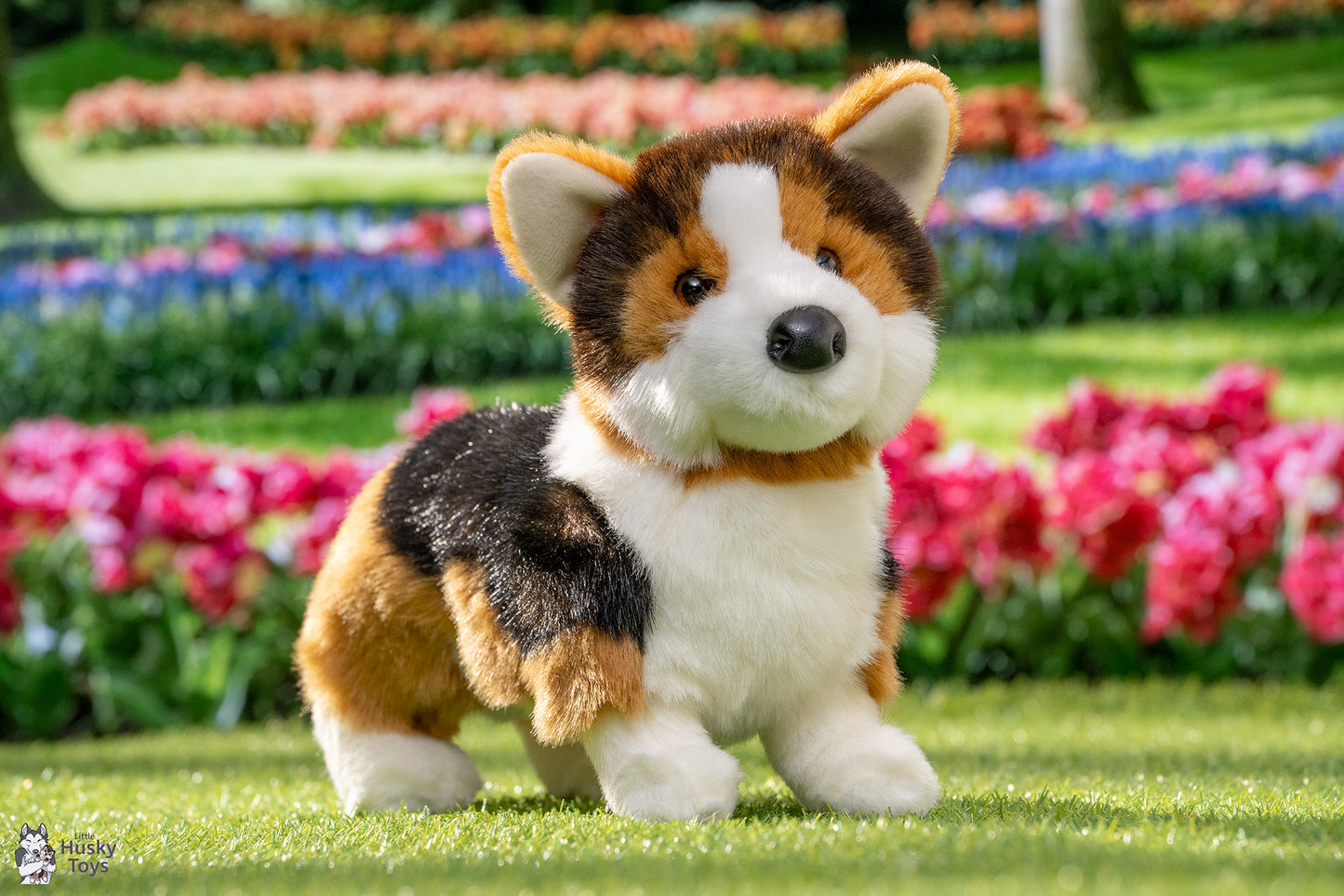 Douglas Cuddle Toys Kirby Tri-Colored Corgi