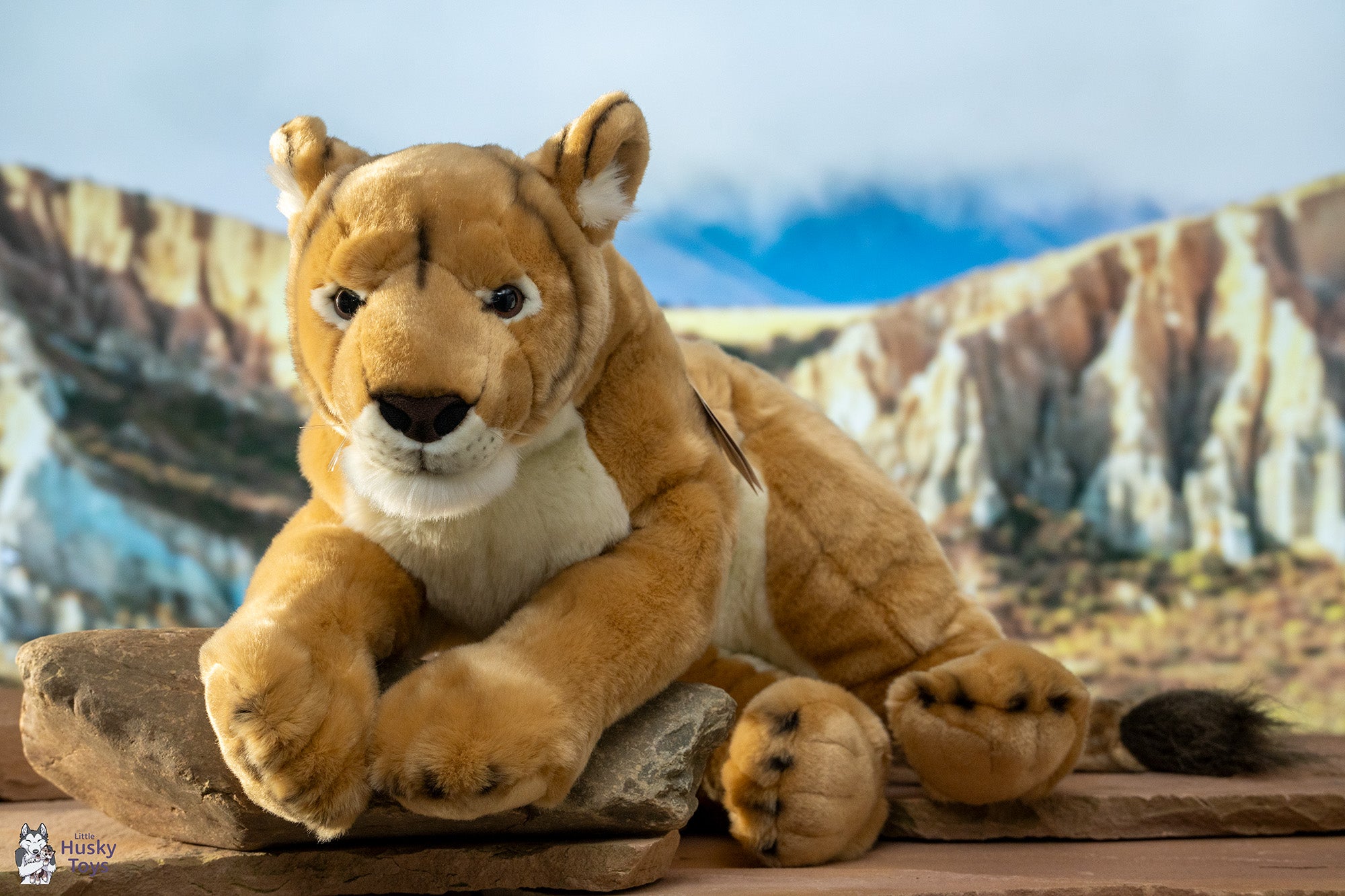 Stuffed lioness on sale