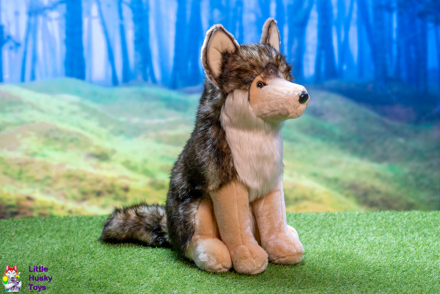 Douglas Cuddle Toys Leeloo Wolf